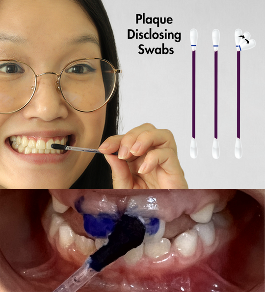 Divulge Plaque Disclosing Swabs
