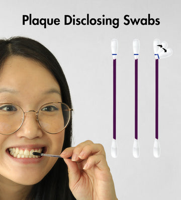 Divulge Plaque Disclosing Swabs
